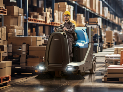 Balayeuse logistique Fimap